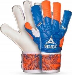  Select Niebiesko-pomarańczowe rękawice bramkarskie Select 34 Protection 2019 8