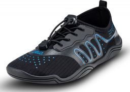 Aqua-Speed Buty do wody Buty plażowe Windsurfing Rower KAMELEO czarno-niebieskie Rozmiar 38