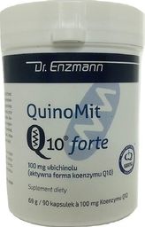 Dr Enzmann Quinomit Q10 Forte 90 Kapsułek Ubichinol Koenzym Q10 Mito Pharma