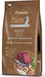  Fitmin  Purity dog Rice Adult Fish & Venison 12 kg