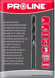 Wiertło Pro-Line WIERTŁO DO MET HSS DIN338 SZLIF.KR. 1.5MM SZT.1 PUD. PROLINE