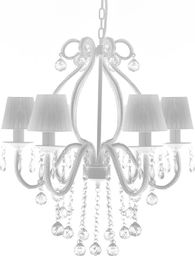 Lampa wisząca Lumes Żyrandol ze szklanymi kryształkami - EX150-Odis