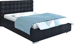  Elior Podwójne łóżko z pojemnikiem 160x200 - Elber 2X + materac piankowy Contrix Superb