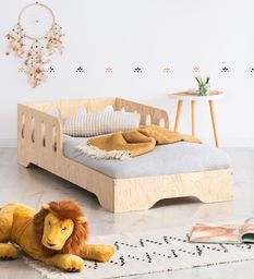  Elior Drewniane pojedyncze łóżko dziecięce 16 rozmiarów - Filo 5X 90x150cm