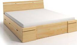 Elior Drewniane łóżko z szufladami Ventos 5X - 5 ROZMIARÓW 200x200cm