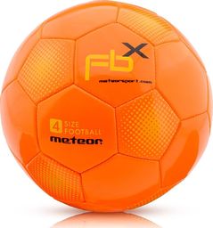  Meteor Piłka nożna METEOR FBX #4 pomarańczowa 