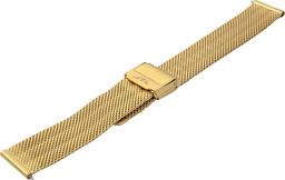  Bisset Bransoleta stalowa do zegarka 16 mm Bisset BM-103/16 Gold Mat uniwersalny