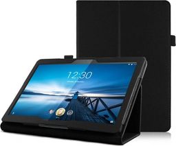 Etui na tablet 4kom.pl Etui stojak do Lenovo Tab M10 10.1 TB-X605 2019 Czarne + Szkło uniwersalny