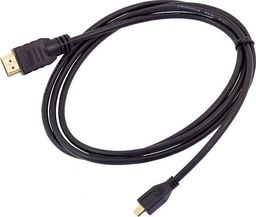 Kabel Hertz HDMI Micro - HDMI 1.5m czarny (645-uniw)