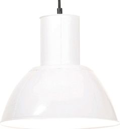 Lampa wisząca vidaXL Lampa wisząca, 25 W, biała, okrągła, 28,5 cm, E27