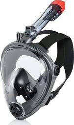 Aqua-Speed Maska do nurkowania pełnotwarzowa SPECTRA 2.0 czarna Rozmiar S/M