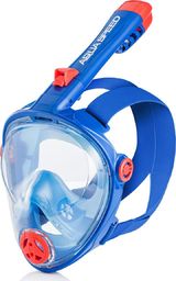 Aqua-Speed Maska do nurkowania pełnotwarzowa SPECTRA 2.0 KID niebieska Rozmiar S