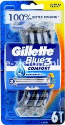  Gilette Gillette Blue 3 Comfort 6szt uniwersalny
