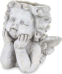  Pigmejka Osłonka doniczka aniołek szara ceramika 20x20x14cm uniwersalny