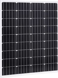 vidaXL Panel słoneczny, 80 W, monokrystaliczny, aluminium i szkło