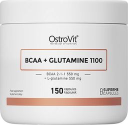 OstroVit OstroVit Supreme Capsules BCAA + Glutamine 1100mg 150 kaps.