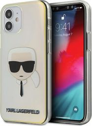  Karl Lagerfeld Etui Karl Lagerfeld KLHCP12SPCKHML do iPhone 12 mini 5,4 multicolor hardcase Iridescent Karl`s Head