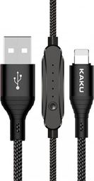 Kabel USB KAKU USB-A - Lightning 1 m Czarny (110987)