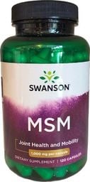  Swanson Swanson MSM 1000mg 120 kaps.