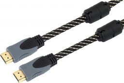 Kabel Libox HDMI - HDMI 3m złoty (LB0040-3)