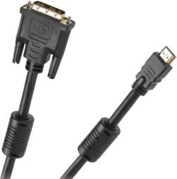 Kabel HDMI - DVI-D 3m czarny (KPO3701-3)