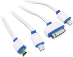 Kabel USB Omega USB-A - 1 m Niebieski (OUCK4WBL)
