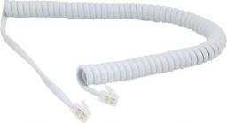 Unify Kabel spiralny RJ-11, biały