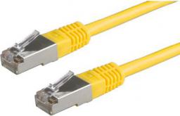 Roline PatchCord, S/FTP, Cat6, 15m, żółty (21.15.1392)