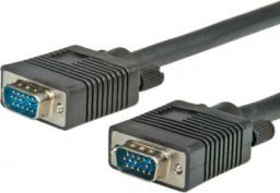 Kabel Roline D-Sub (VGA) - D-Sub (VGA) 6m czarny (11.04.5206)