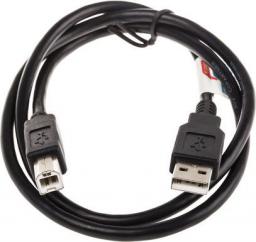 Kabel USB Roline USB-A - 0.8 m Czarny (11.02.8808)