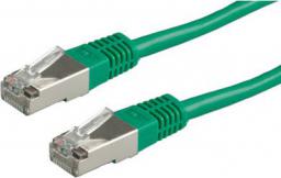 Roline PatchCord, S/FTP, (PiMF), Kat.6, 0.3m, Zielony (21.15.1313)
