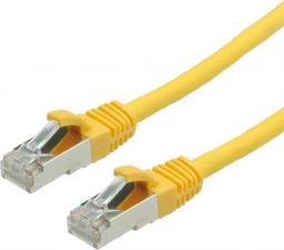 Value PatchCord S/FTP, Kat.6, 1.5m, LSOH, żółty (21.99.0713)