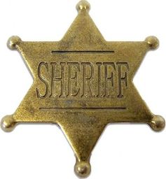 DENIX Klasyczna Złota Odznaka Sheriff (106)