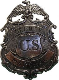 DENIX Srebrna Odznaka Deputy U.s Marshal 112/nq)