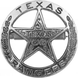 DENIX Odznaka Texas Ranger Srebrna (102)