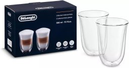 DeLonghi Szklanki termiczne do kawy latte macchito 330 ml 2szt.  (5513214611)