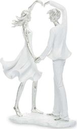  Pigmejka Figurka Para zakochanych biała tworzywo 27x16x8 cm uniwersalny