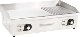 Grill elektryczny vidaXL VidaXL Elektryczna płyta grillowa, stal nierdzewna, 4400 W, 73x51x23cm