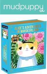  Mudpuppy Puzzle - książka "Alicja w Krainie Wąsów" Kotopowieści 