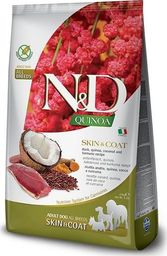  Farmina FARMINA N&D DOG QUINOA SKIN & COAT DUCK - Skóra i sierść, z kaczką, quinoa, kokosem i kurkumą 2,5kg