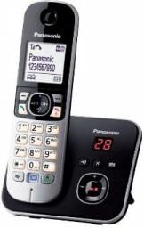 Telefon stacjonarny Panasonic Czarno-srebrny 