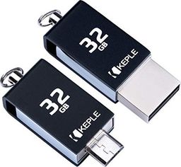 Pendrive Keple Pamięć USB 32 GB OTG na Micro USB Pamięć flash 2 w 1 Pendrive 2.0 Kompatybilny z LG V10 / G Pro 2, G Flex 2 / G2, G3, G4, G Pad / Q6 / K7, K8, K10 2017 / Nexus 4 , Nexus - Podwójny port 32 GB