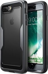 i - Blason i - Blason IPH8P - MAGMA - BK Etui na iPhone 8 Plus Obudowa Magma Zderzak Wszechstronna osłona ochronna z wbudowaną osłoną ekranu (czarna)