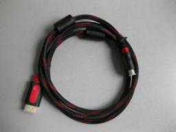 Kabel Adax HDMI Mini - HDMI 1.5m czerwony (CA-006 HDMI cable)