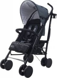 Wózek EURObaby Wózek Eko Swiss Design 300D Dark grey