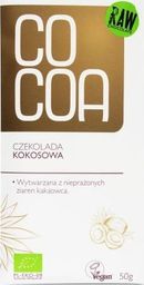  Cocoa CZEKOLADA KOKOSOWA BIO 50 g - COCOA