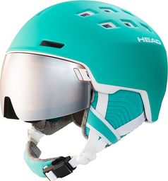 Head Kask z przyłbicą szybą HEAD Rachel Turquoise 2020
