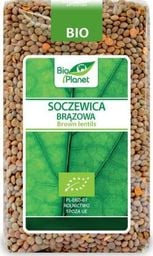 Bio Planet SOCZEWICA BRĄZOWA BIO 500 g - BIO PLANET