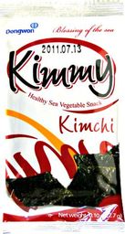  Dongwon Snacki z alg morskich Kimmy Kimchi 2,7g - Dongwon Yangban uniwersalny