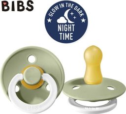 Bibs BIBS SAGE NIGHT S Smoczek Uspokajający kauczuk Hevea